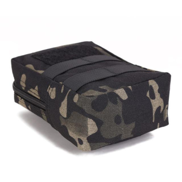 Підсумок Mini-IFAK Multicam Black (чорний мультикам, dark multicam) міні (11x15x6) на MOLLE, Нейлон 600D, з термоізоляцією EPE